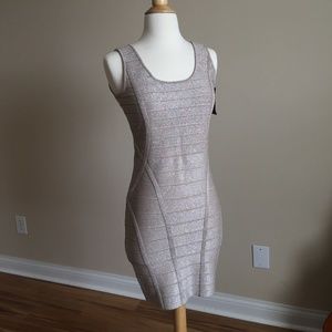 INC International Concepts Champagne Gold Bodycon